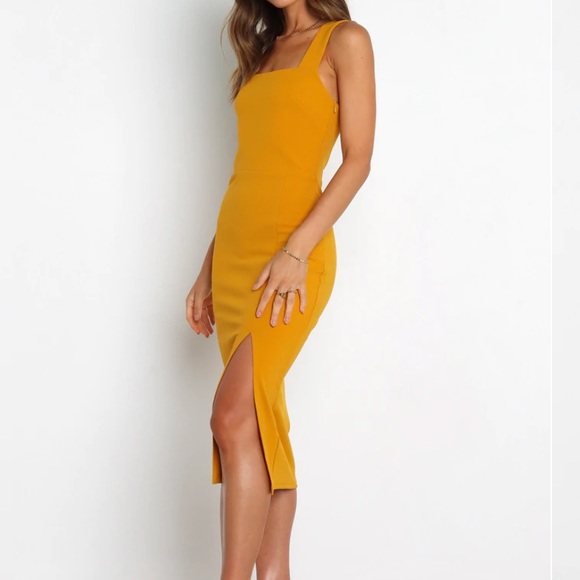 Petal & Pup Dresses & Skirts - Petal & Pup Hyatt Dress- Mustard